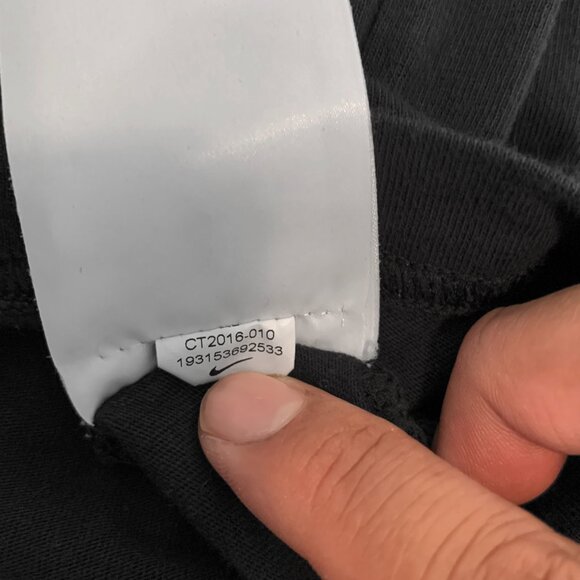 Nike x CDG Comme Des Garçons BLACK Collab T-Shirt - Picture 4 of 5